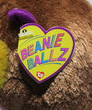 Beanie Ballz- Charlie the Baboon, Glitter Eyes