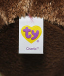 Beanie Ballz- Charlie the Baboon, Glitter Eyes