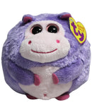 Beanie Ballz- Dewdrop the Hippopotamus, Solid Eyes