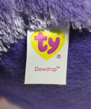 Beanie Ballz- Dewdrop the Hippopotamus, Solid Eyes