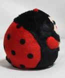 Beanie Ballz- Dots the Ladybug, Solid Eyes