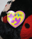 Beanie Ballz- Dots the Ladybug, Solid Eyes