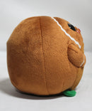 Beanie Ballz- Ginger the Gingerbread Girl, Glitter Eyes
