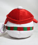 Beanie Ballz- Icebox the Snowman, Glitter Eyes