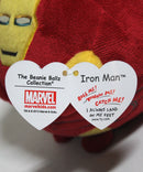 Beanie Ballz- Iron Man the Superhero, Solid Eyes