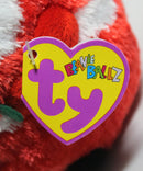 Beanie Ballz- Kringle the Santa Claus, Solid Eyes