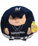 Beanie Ballz- Milwaukee Brewers, Solid Eyes