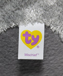 Beanie Ballz- Mischief the Raccoon, Glitter Eyes