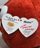 Beanie Ballz- Muno the Cyclops, Solid Eyes