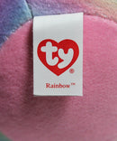 Beanie Ballz- Rainbow the Fish, Glitter Eyes