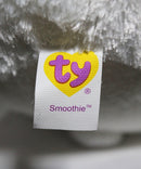 Beanie Ballz- Smoothie the Bear, Solid Eyes