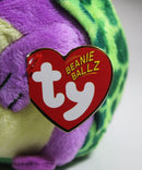 Beanie Ballz- Tiki the Turtle, Glitter Eyes