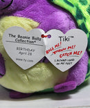 Beanie Ballz- Tiki the Turtle, Glitter Eyes