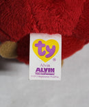 Ty Beanie Ballz (Plastic Key Clip) - Alvin the Chipmunk