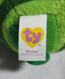 Ty Beanie Ballz (Plastic Key Clip) - Brobee the Monster, Yo Gabba Gabba