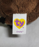 Ty Beanie Ballz (Plastic Key Clip) - Charlie the Baboon