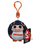 Ty Beanie Ballz (Plastic Key Clip) - Chicago Bears
