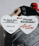 Ty Beanie Ballz (Plastic Key Clip) - Chicago Blackhawks