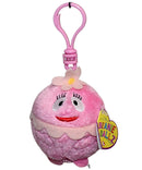 Ty Beanie Ballz (Plastic Key Clip) - Foofa the Flower Bubble, Yo Gabba Gabba