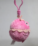 Ty Beanie Ballz (Plastic Key Clip) - Foofa the Flower Bubble, Yo Gabba Gabba