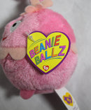 Ty Beanie Ballz (Plastic Key Clip) - Foofa the Flower Bubble, Yo Gabba Gabba