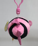 Ty Beanie Ballz (Plastic Key Clip) - Gilly the Pink Fish