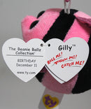 Ty Beanie Ballz (Plastic Key Clip) - Gilly the Pink Fish