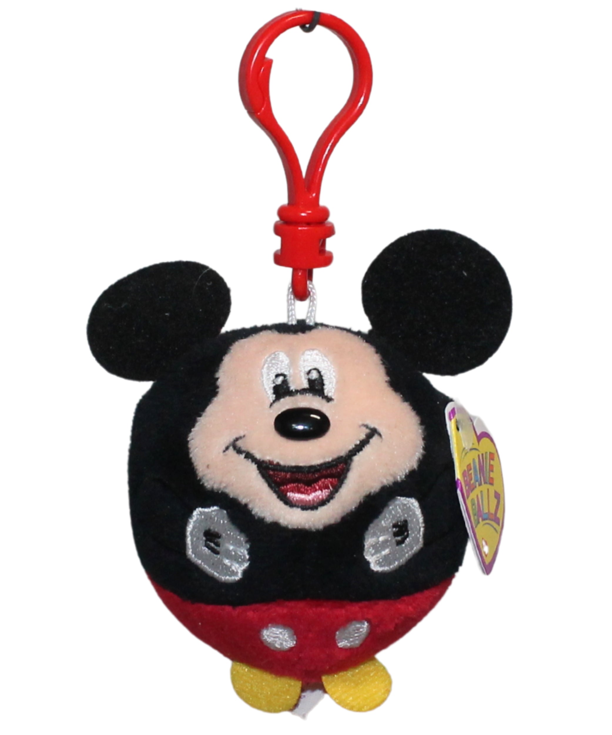 Ty Beanie Ballz (Plastic Key Clip) - Disney's Mickey Mouse