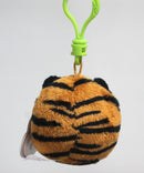 Ty Beanie Ballz (Plastic Key Clip) - Monaco the Tiger