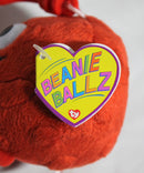 Ty Beanie Ballz (Plastic Key Clip) - Muno the Cyclops, Yo Gabba Gabba