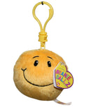 Ty Beanie Ballz (PlasticKey Clip) - Smiley the Emoji Ball