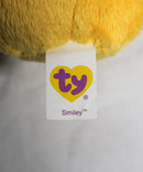 Ty Beanie Ballz (PlasticKey Clip) - Smiley the Emoji Ball