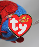 Ty Beanie Ballz (Plastic Key Clip) - Spider-Man