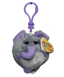 Ty Beanie Ballz (Plastic Key Clip) - Thunder the Elephant