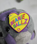 Ty Beanie Ballz (Plastic Key Clip) - Thunder the Elephant