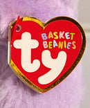 Ty Basket Beanies - April the Lavender Bunny