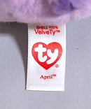 Ty Basket Beanies - April the Lavender Bunny