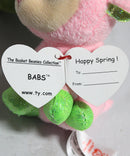 Ty Basket Beanies - Babs the Pink Lamb
