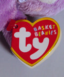 Ty Basket Beanies - Bloom the Lavender Bunny