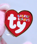 Ty Basket Beanies - Carnation the Pink Cat
