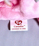Ty Basket Beanies - Carnation the Pink Cat