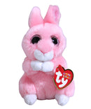 Ty Basket Beanies - Jasper the Pink Bunny