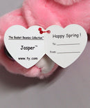 Ty Basket Beanies - Jasper the Pink Bunny
