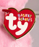 Ty Basket Beanies - Springy the Pink Chick