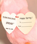 Ty Basket Beanies - Springy the Pink Chick