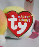 Ty Basket Beanies - Swirls the Pastel Easter Bunny