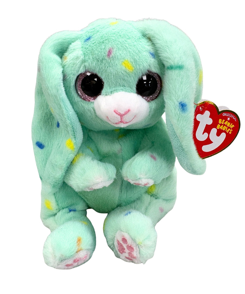 Ty Beanie Bellies - April the Bunny, Glitter Eyes, Easter, Spring