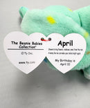 Ty Beanie Bellies - April the Bunny, Glitter Eyes, Easter, Spring