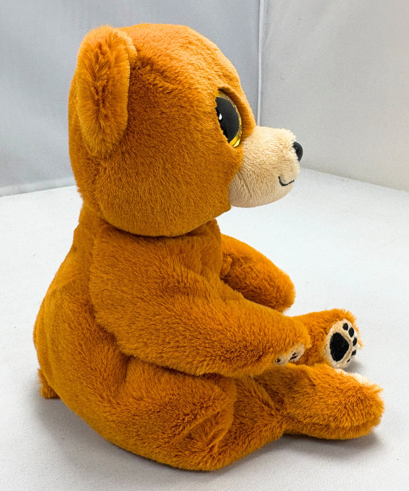 Ty Beanie Bellies - Duncan the Bear, Glitter Eyes