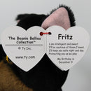Ty Beanie Bellies - Fritz the Dog